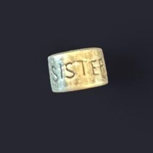 Sterling Silver 925 Sister charm for Pandora Bracelet